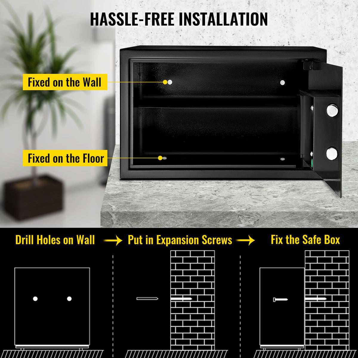 Digital Safe Locker locker Electronic Safe Locker Battery 8 Digit Security Protection digital safe locker | Stryker Safe