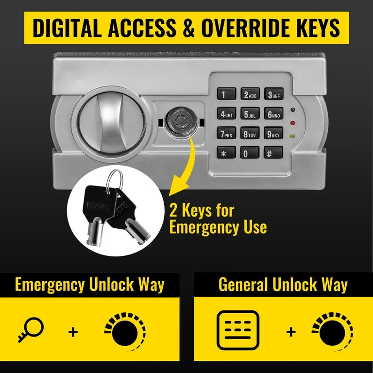 Digital Safe Locker locker Electronic Safe Locker Battery 8 Digit Security Protection digital safe locker | Stryker Safe