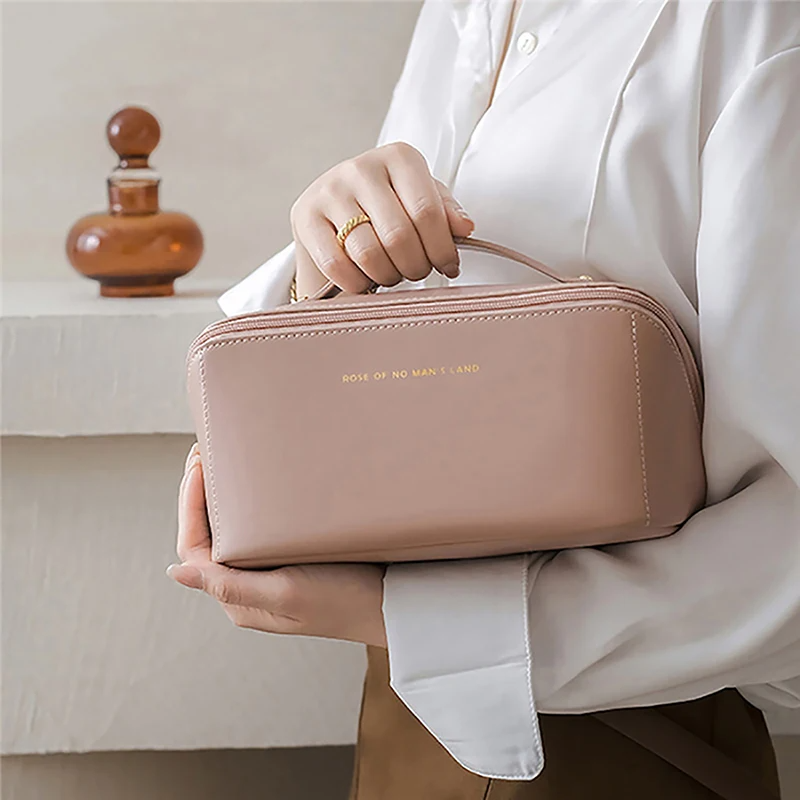 PU LATHER COSMETIC POUCH
