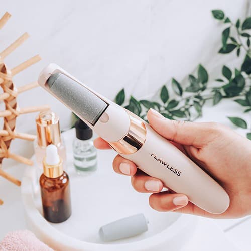 Finishing Touch Flawless Pedi Electronic Tool File and Callus Remover, Pedicure