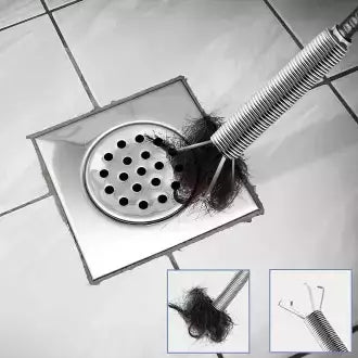 Flexible Metal Wire 60cm for Kitchen Sink Cleaning Hook Sewer Dredging